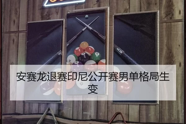安赛龙退赛印尼公开赛男单格局生变